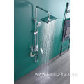 Piano model Brass Bathroom Rainfall Shower Faucet Mixer